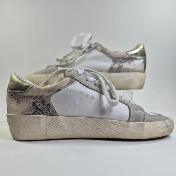 Vintage Havana Dixie Women's Fashion Sneakers Glitter Fluffy Toe Size 6 - Image 3