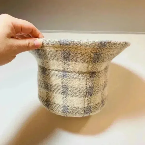 Anthropologie San Diego Hat Company Plaid Bucket Hat NWOT - Image 6