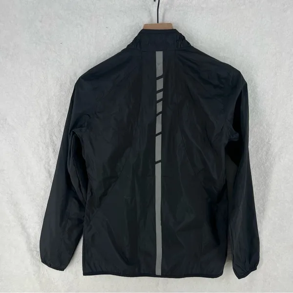 TYR Womens Alliance Windbreaker Black Wind & Water Resistant‎ Full Zip Jacket - Image 12