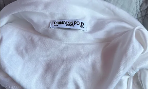 Princess Polly White strapless dress - Image 3