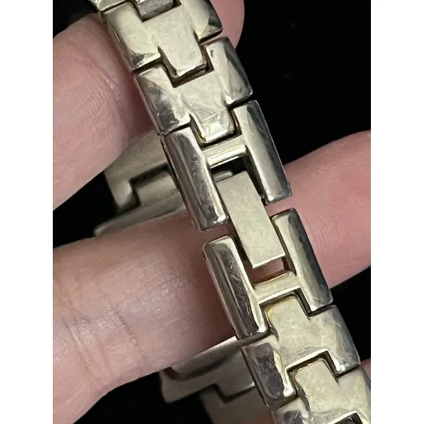 Rumours Silver Tank Watch Gold Roman New Battery Bangle - Image 6