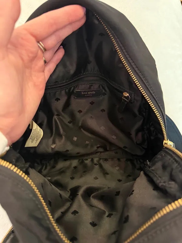 Kate Spade Backpack Black Mini - Image 4
