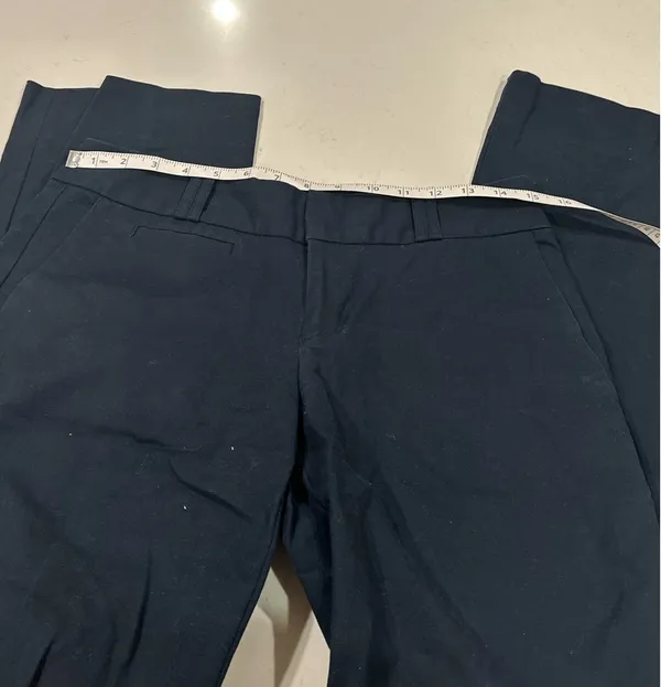 Banana Republic Martin Fit Navy Blue Dress Pants - Image 5