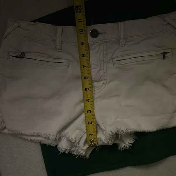 Free People Corduroy Denim Shorts 27 Boho Festival Classic Preppy Summer Casual - Image 5