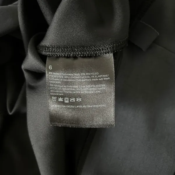 Lululemon Perfectly Oversized Cropped Crew Sweatshirt Charcoal Grey LW3EZLS Sz 6 - Image 6
