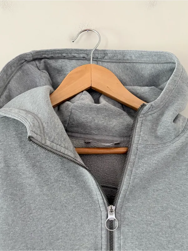 Lululemon All Yours Zip Hoodie Heathered Core Medium Grey Size XS - Image 5