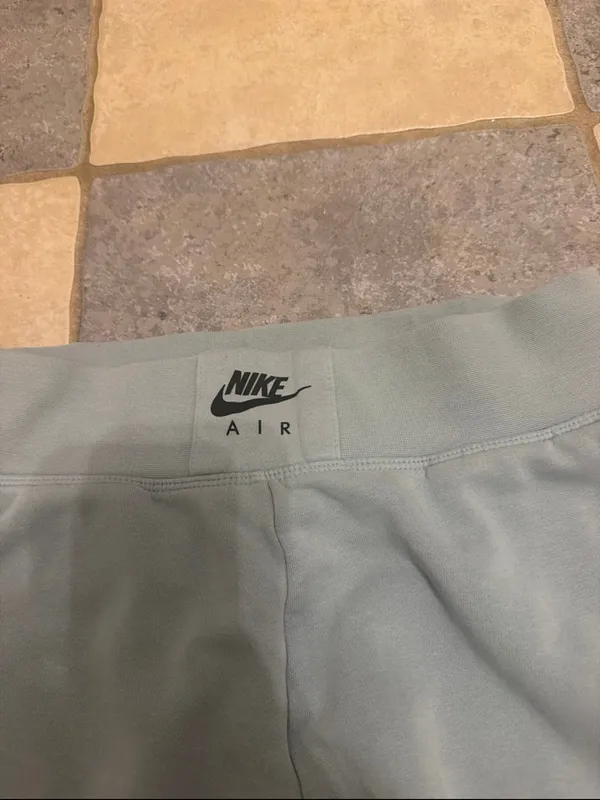 Nike Kids Colorblock Joggers - Sage Green, Black & Off-White - Image 2