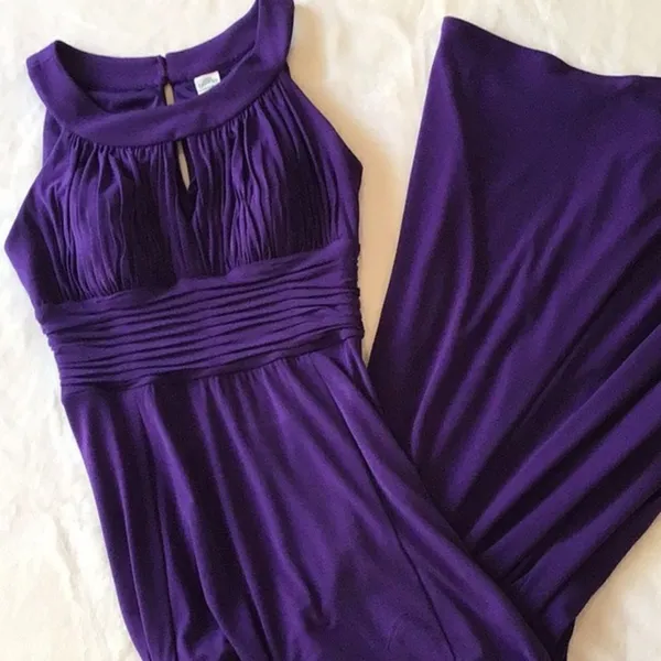 ✨ Sangria Women's Halter Keyhole Maxi Dress✨ - Image 6