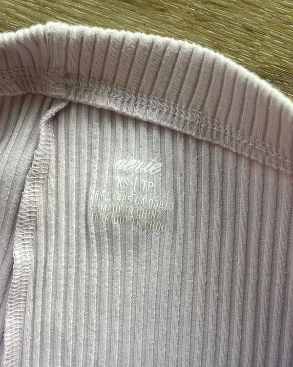 Aerie Purple Flare Leggings - Image 4