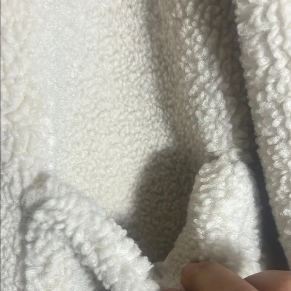 Cozy White women Jacket by Zara - Image 4