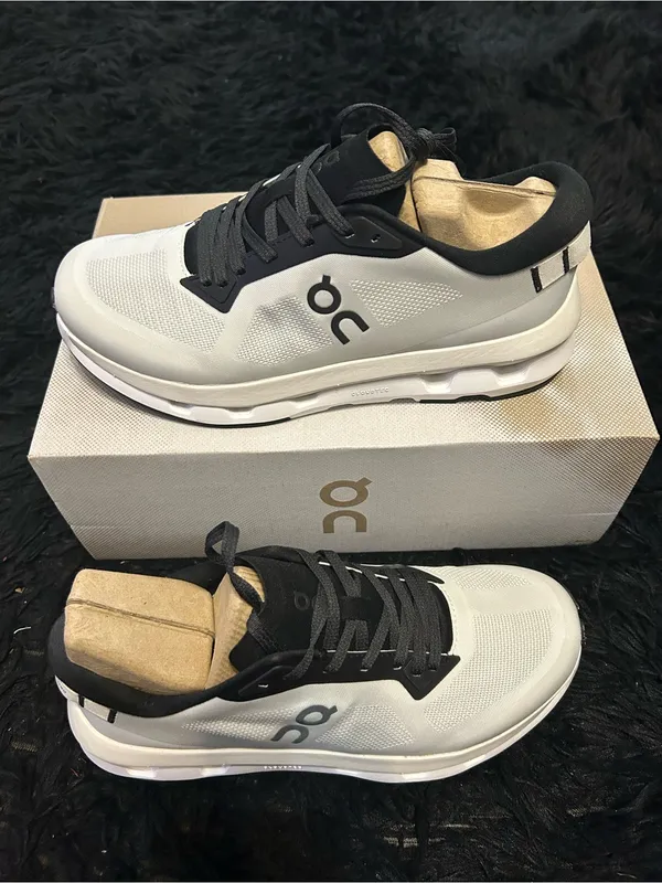 ON CLOUDZONE Ice Black athletic training running lace up shoes sneakers sz 9 new - Image 8