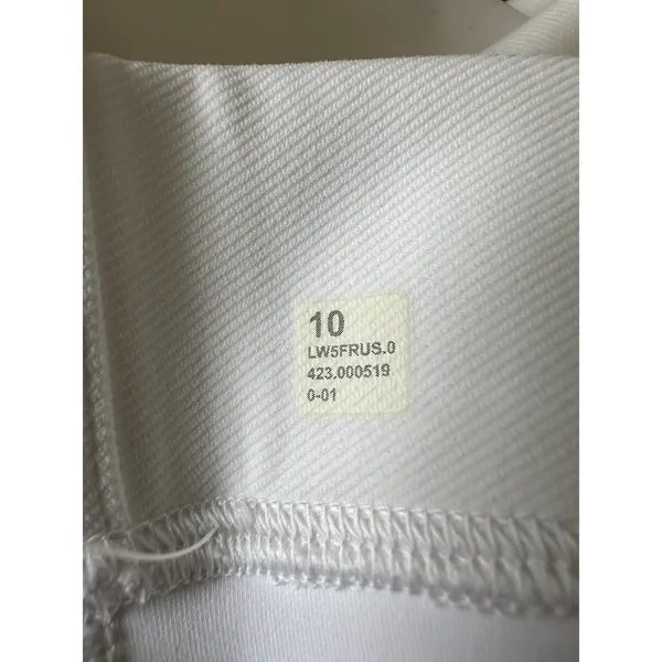 Lululemon‎ Tights Womens 10 White Wunder Train Aerobic High Rise Twill Stretch - Image 6