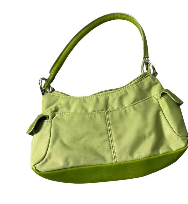 Vintage y2k lime green hand bag purse 🔥 - Image 2