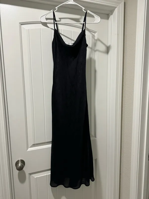 Altar'd State Dress Satin Midi - Image 4