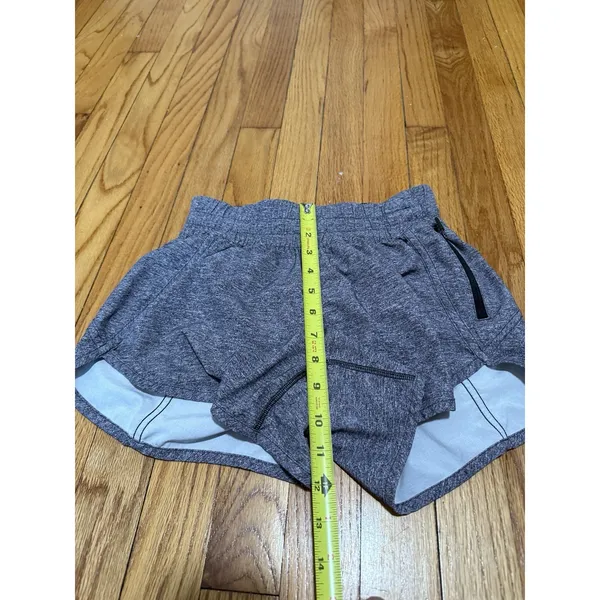 Lululemon Tracker Short V *4" Heather Lux Multi Black‎ Size 4 - Image 11