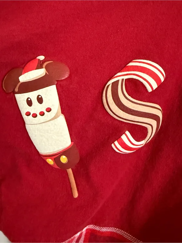 Disney Spirit Jersey Disneyland Limited Edition Christmas Time Snacks Treats XL - Image 6