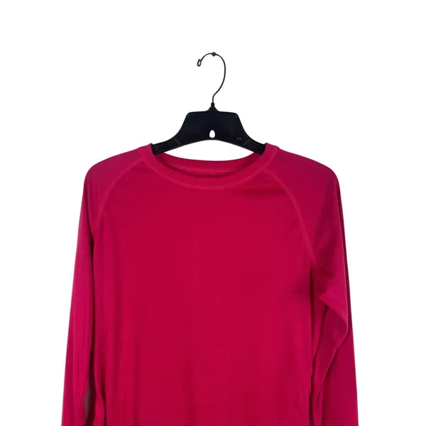 Mountain Warehouse Isotherm Womens Base Layer Thermal Top Pink Long Sleeve 2 - Image 2