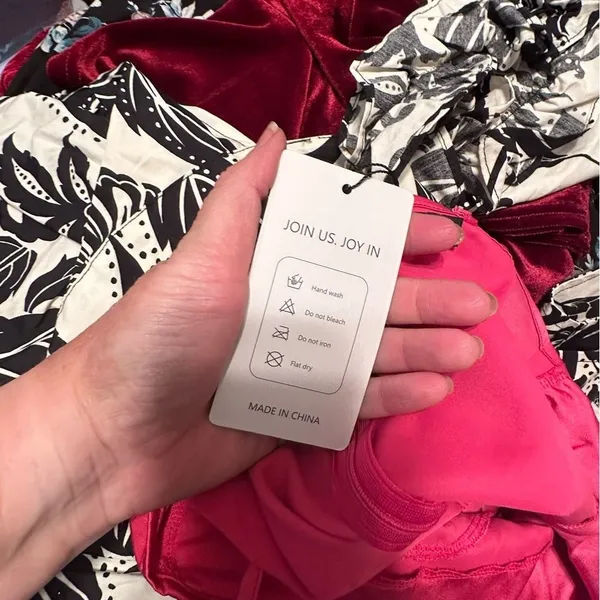 Kojooin Hot Pink Spaghetti Strap Dress Size Small NWT - Image 5