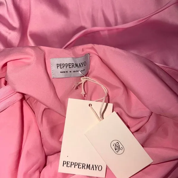 NWT Pepermayo Pretty In Pink Maxi Dress - Rose Quartz Size 6 - Image 6