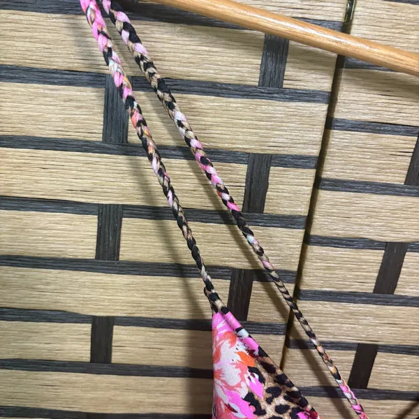 Victoria’s Secret‎ Leopard Floral Lace Up One Piece Swimsuit Size Medium - Image 5