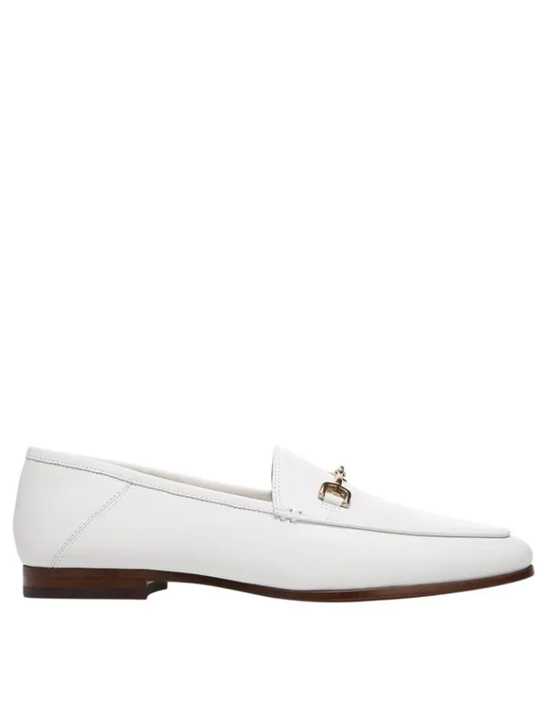 Sam Edelman Womens Loraine Almond Toe Loafers E8519LU Bright White 9M - Image 16