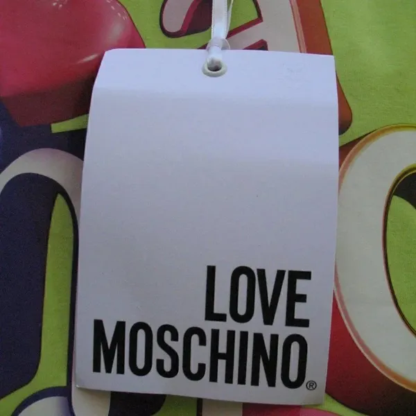 NWT Love Moschino Amore Stretch T Shirt Top - Image 7