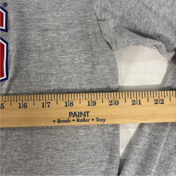 Fanatics Chicago Cubs T Shirt Women’s Large Gray Crewneck Baseball Graphic Tee - Image 7