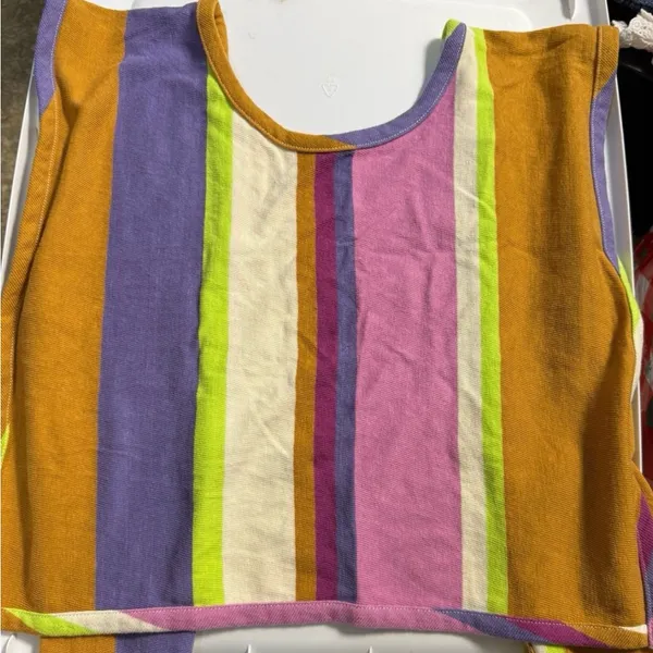 Free People Beach Candid Halter Top. Size Medium - Image 4