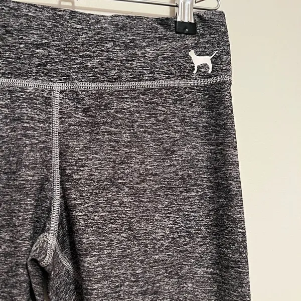 Victoria’s Secret PINK YOGA Grey Leggings Women’s Small - Image 3
