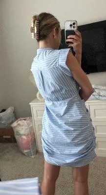 Blue SHEIN work Dress  - Image 2
