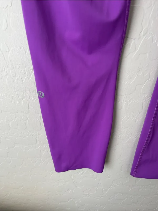 Lululemon fast and free high rise leggings moonlit magenta 8 - Image 8