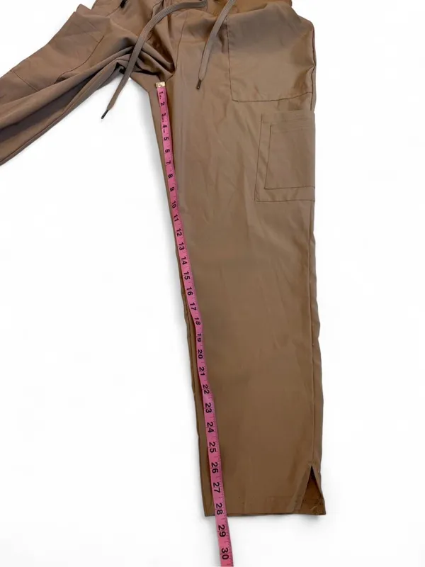 Nautica Tan Cargo Jogger Scrub Pants - Image 8