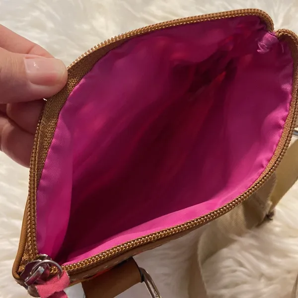 Lily Bloom Crossbody bag adjustable smaller size no rips and very colorful - Image 3