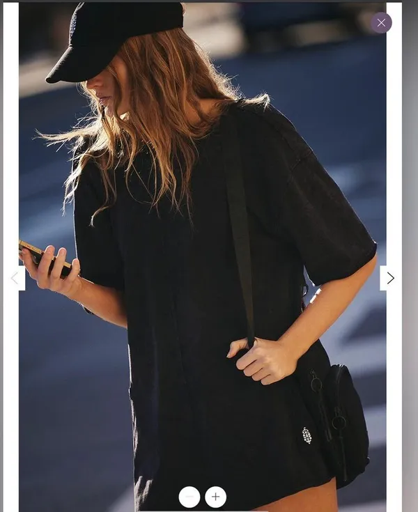 Free People Hot Shot Tee Romper - Image 4