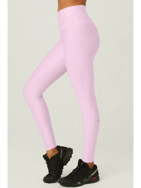 Alo High-Waist Airlift Legging Sugarplum Pink Hi-Rise Waisted Skinny Tights Pant - Image 2