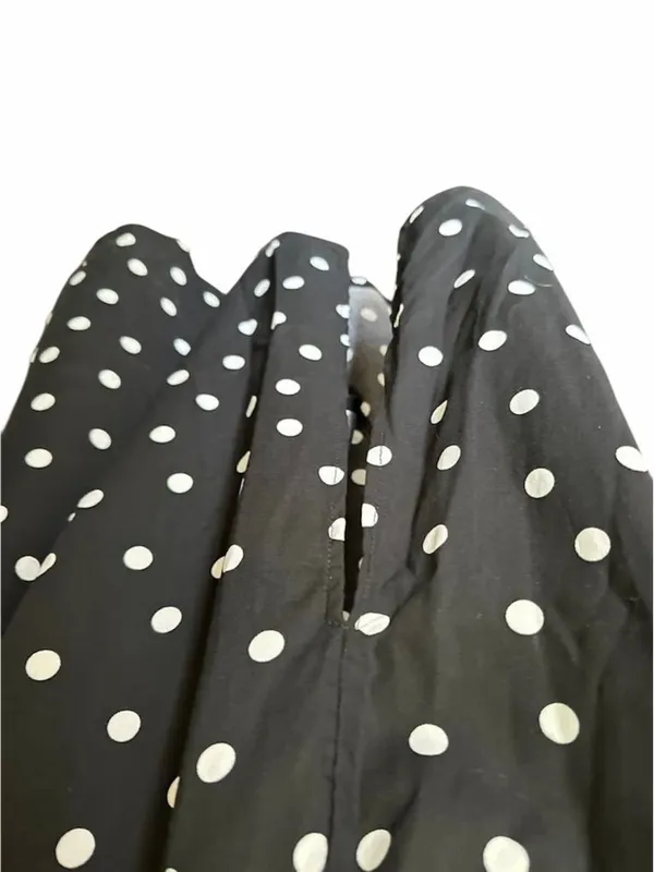 A New Day Black & White Maxi Dress XS Like New - Image 5