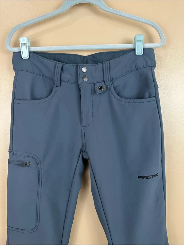 Arctix Sarah Ski Snow Pants Womens XS Steel Gray 5K Fleece Lined Gorpcore - Image 2