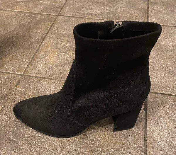 Marc Fisher black suede booties - Image 2