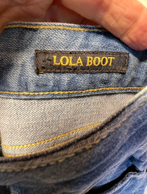 Lucky Brand Jeans Lola Boot Cut Blue Denim 0/25 - Image 7