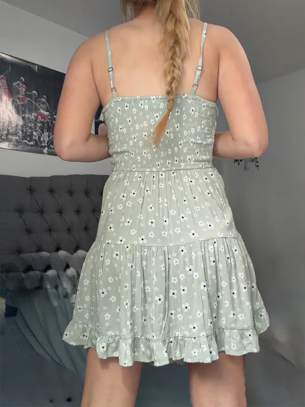 Hollister Spring Pattern Mini Dress - Image 4