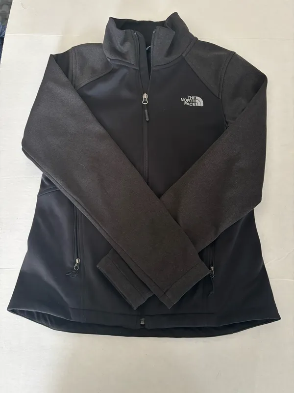 The North Face Black Full Zip Softshell Jacket Women’s Small Fleece Lined - Image 10