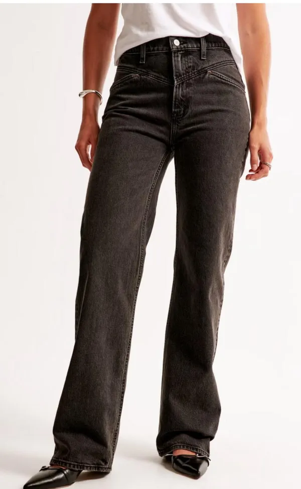 High-Rise Abercrombie Jeans - Image 2