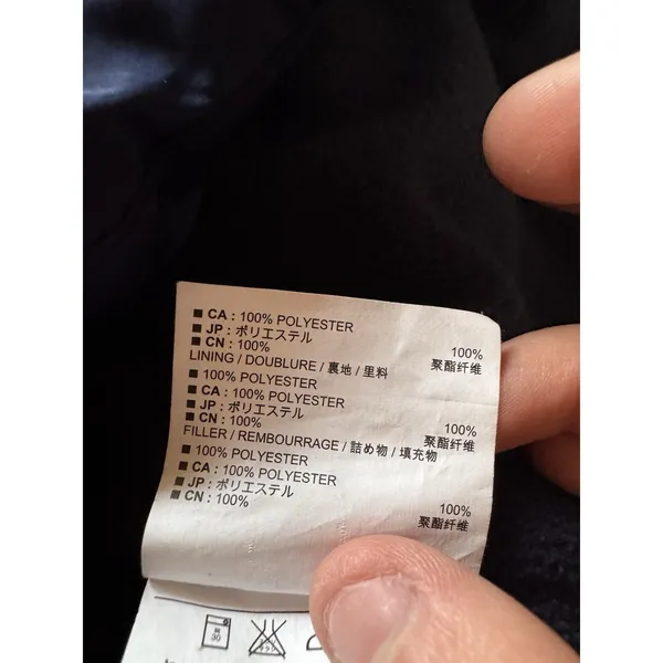 Old Navy Women's Navy Blue Puffer Vest Full Zip with Snaps‎ Pockets Size XS City - Image 11