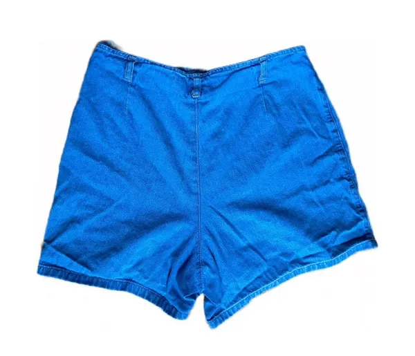 Vintage 90s light blue denim mini skort 🔥 - Image 2