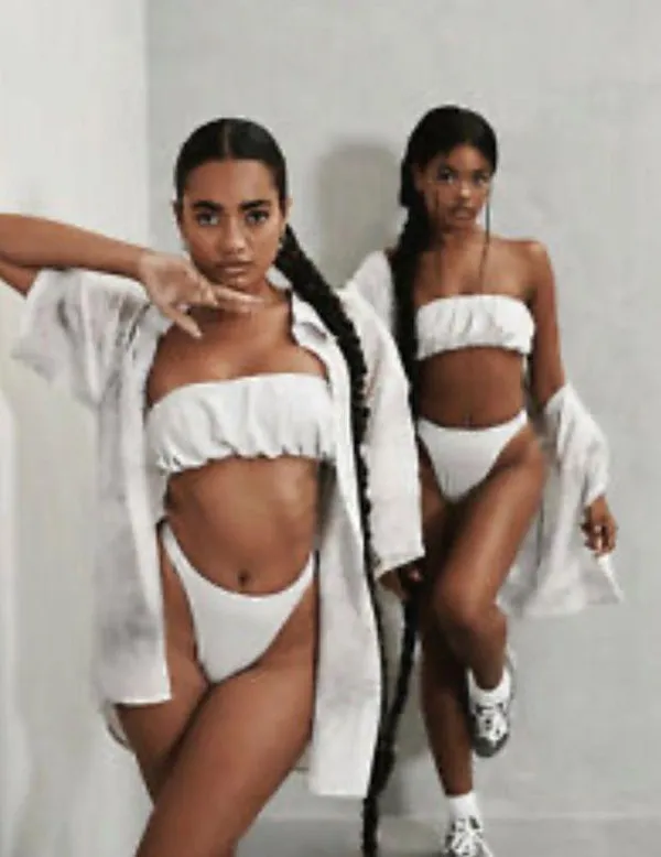 Sisters and Seekers MILK bikini White - Image 2