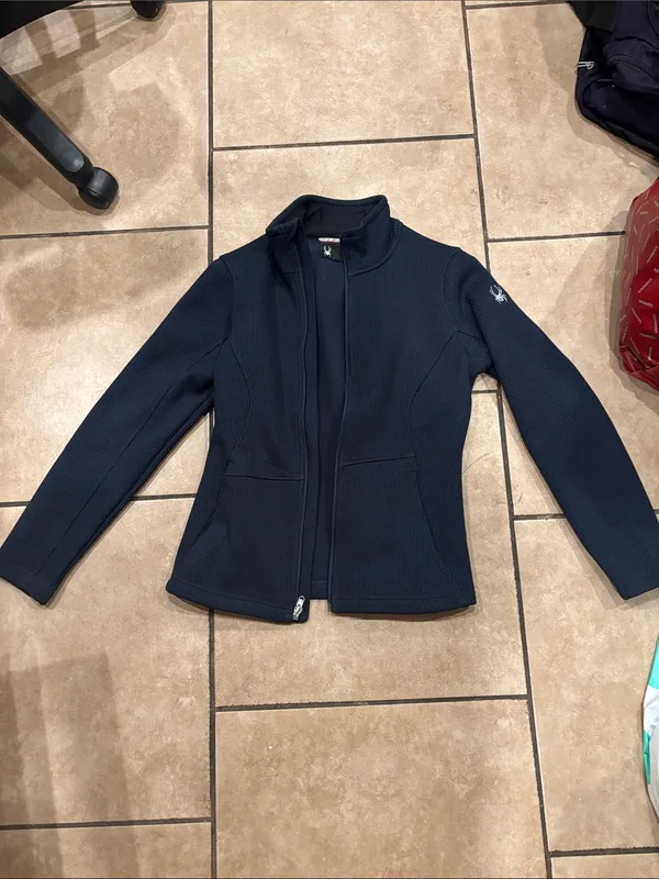 SPYDER Endure Navy Full Zip Mid-Weight Stryke Jacket - Image 3