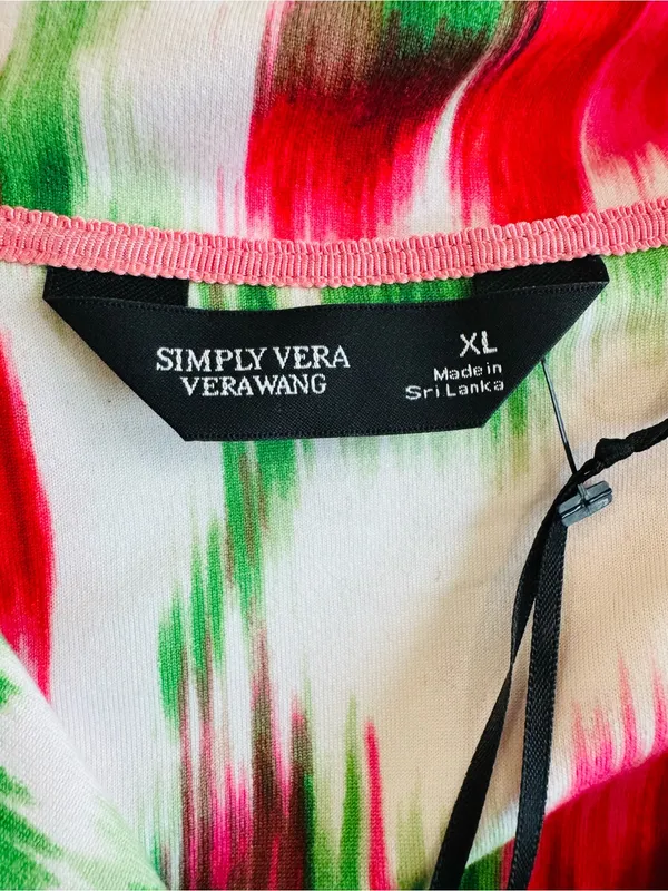 NWT Simply Vera Vera Wang Floral Pajama Set Long Sleeve Pants XL - Image 7
