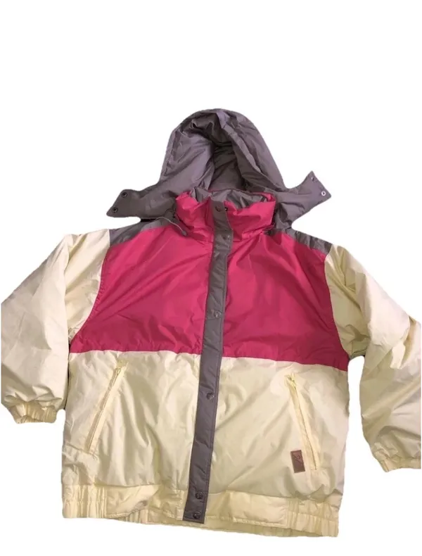 SWAN VTG 80’s Genuine Feather Down Fill Ski Jacket Coat Hooded XL Women’s - Image 19