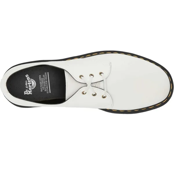 Dr. Martens 27214 Vegan Oxford Shoes Men's Size 6 Women's Size 7 White Leather - Image 7