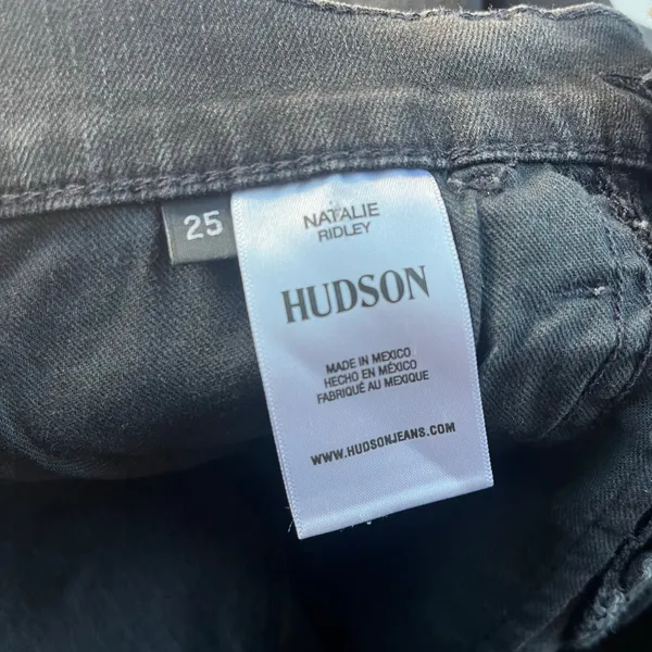 Hudson Jeans Natalie Ridley Y2K Womens Jeans Sz 25 Indie Sleaze Rocker Skinny Goth - Image 11